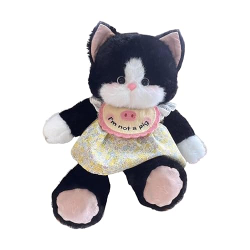 Vibhgtf Plüschtier, Katzenpuppe, niedliches Schießkissen, Schlafpartner, bequeme Tierpuppe für Wohnzimmer, Schlafzimmer, Sofa, Auto-Dekoration Vibhgtf Plüschtier, Katzenpuppe, niedliches Schießkissen, Schlafpartner, bequeme Tierpuppe für Wohnzimmer, Schlafzimmer, Sofa, Auto-Dekoration von Vibhgtf