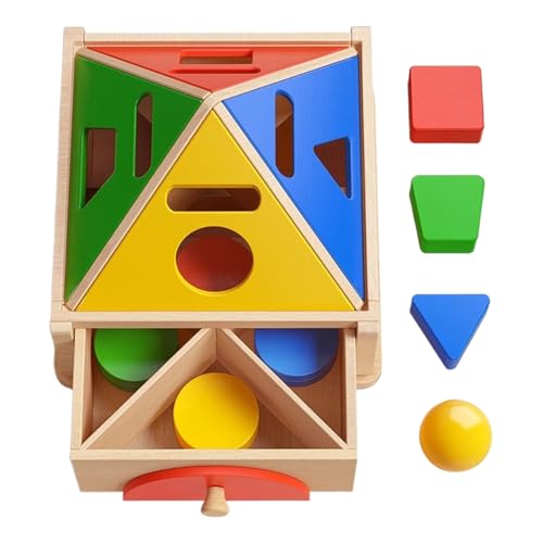 Vibhgtf Sortierspielzeug für Babys, Sortierblöcke mit Holzformen, Formen-Sortierer, pädagogisches Sortierspiel für geometrische Formen, für Vibhgtf Sortierspielzeug für Babys, Sortierblöcke mit Holzformen, Formen-Sortierer, pädagogisches Sortierspiel für geometrische Formen, für von Vibhgtf