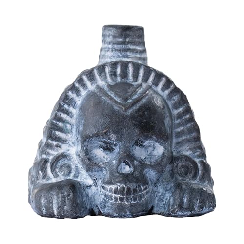 Vibhgtf Totenkopf-Spielzeug – Neuheitsspielzeug mit Schädelkopf, schreiende Schädel, 9 cm, menschliches Skelett, Tischdekoration für Zuhause, Hallo von Vibhgtf