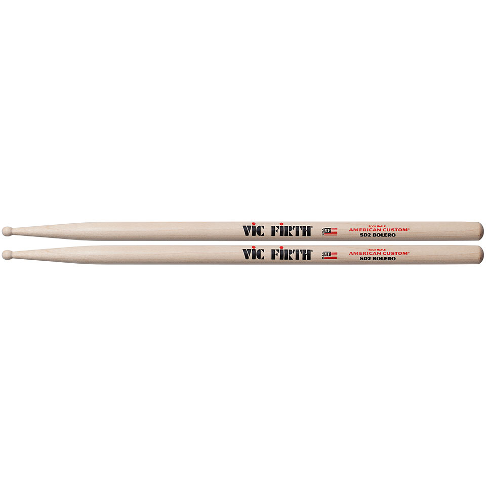 Vic Firth American Custom SD2 Bolero Drumsticks Vic Firth American Custom SD2 Bolero Drumsticks von Vic Firth