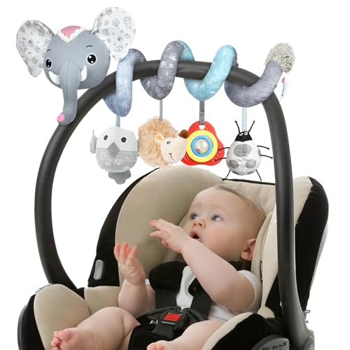 Vicloon Activity-Spirale Spielzeug,Kinderwagen Spielzeug, Aufhängen an Babyschale oder Kinderbett, Reise Aktivität Spielzeug, Für Babys und Kleinkindern ab 0+ Monaten -Süßer Elefant Vicloon Activity-Spirale Spielzeug,Kinderwagen Spielzeug, Aufhängen an Babyschale oder Kinderbett, Reise Aktivität Spielzeug, Für Babys und Kleinkindern ab 0+ Monaten -Süßer Elefant von Vicloon