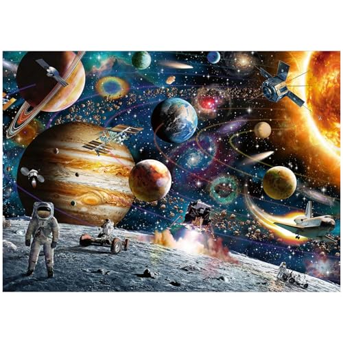Vicloon Puzzle 1000 Teile, Weltraumreisender Themen, Puzzlespiele für Die Ganze Familie, Geschenke für Erwachsene und Kinder von Vicloon