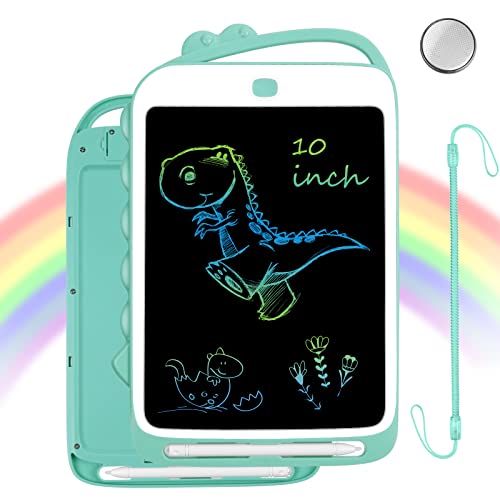 Vicloon Maltafel Zaubertafel,10 Zoll Löschbare Magic Drawing Pad,maltafel für Kinder, Dinosaurier LCD Schreibtafel, Weihnachten Geburtstags Geschenke, Spielzeug ab 3 2 4 5 6 Jahre von Vicloon