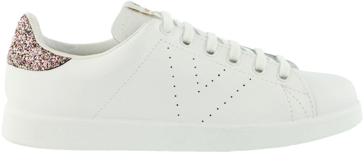 Victoria Deportivo Piel Kinder Sneaker, Weiß/Rosa 31, Kinderschuhe Victoria Deportivo Piel Kinder Sneaker, Weiß/Rosa 31, Kinderschuhe von Victoria