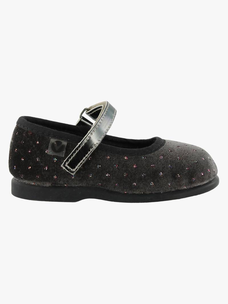 Victoria Mercedes Terciopelo Ballerina, Grey 19 von Victoria