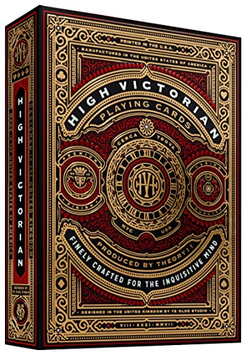 Victorian Karty High Czerwone [Karty] von theory11