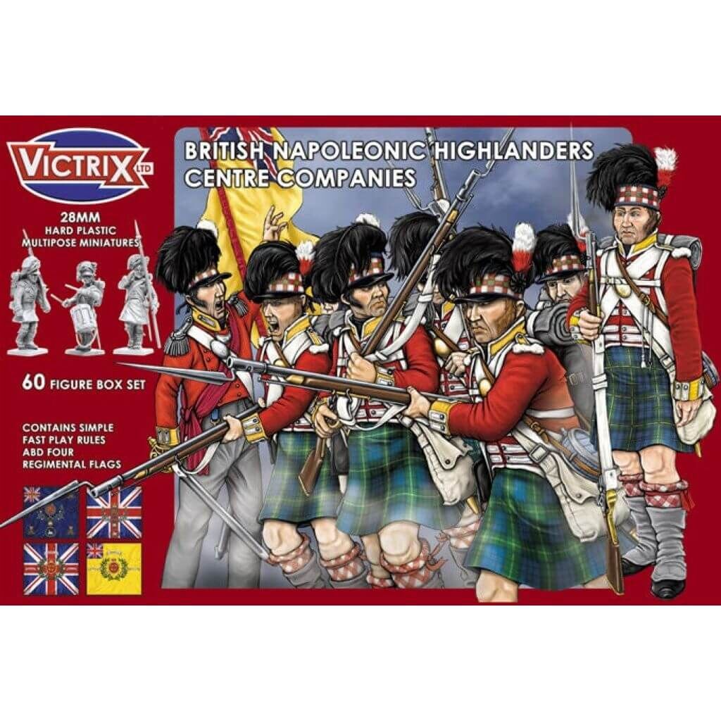 'British Napoleonic Highlander Centre Companies' von Victrix