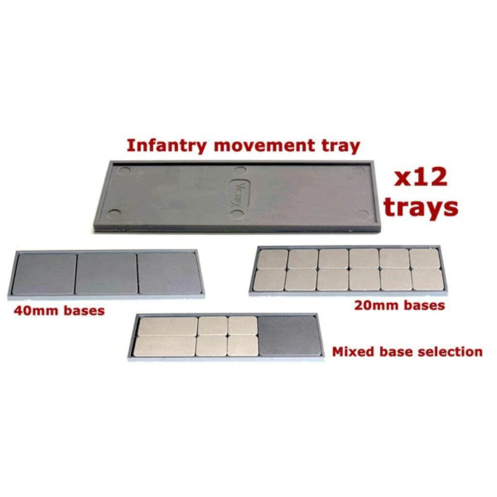 'Plastic infantry movement trays' von Victrix