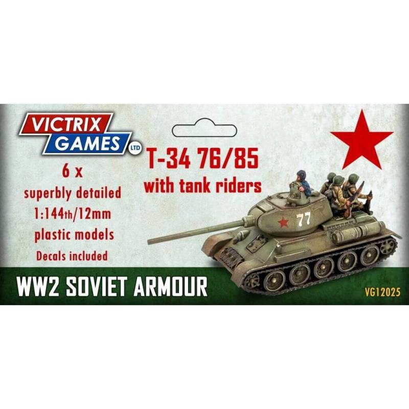 'Soviet T34 76/85' von Victrix
