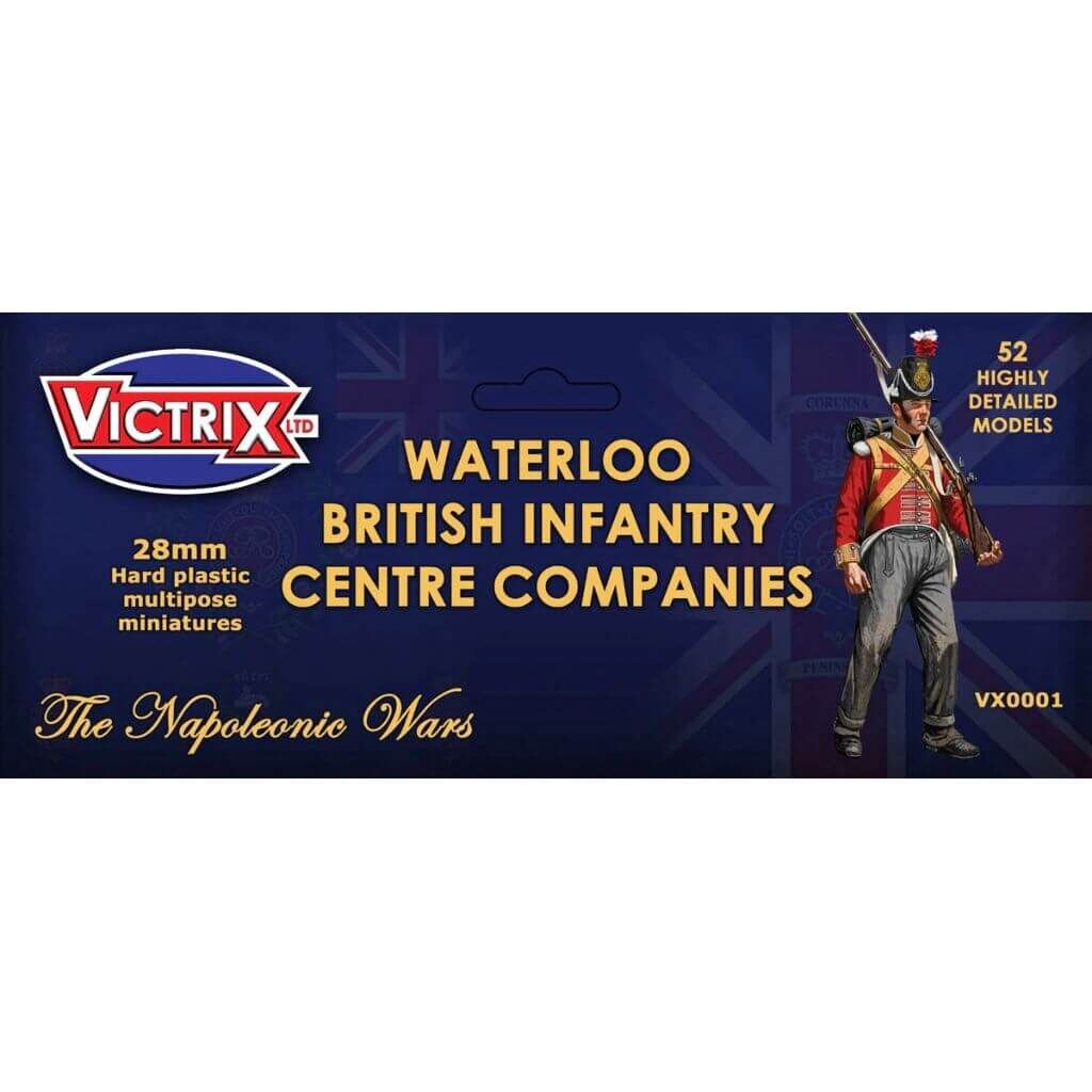 'Waterloo British Infantry Centre Companies' von Victrix