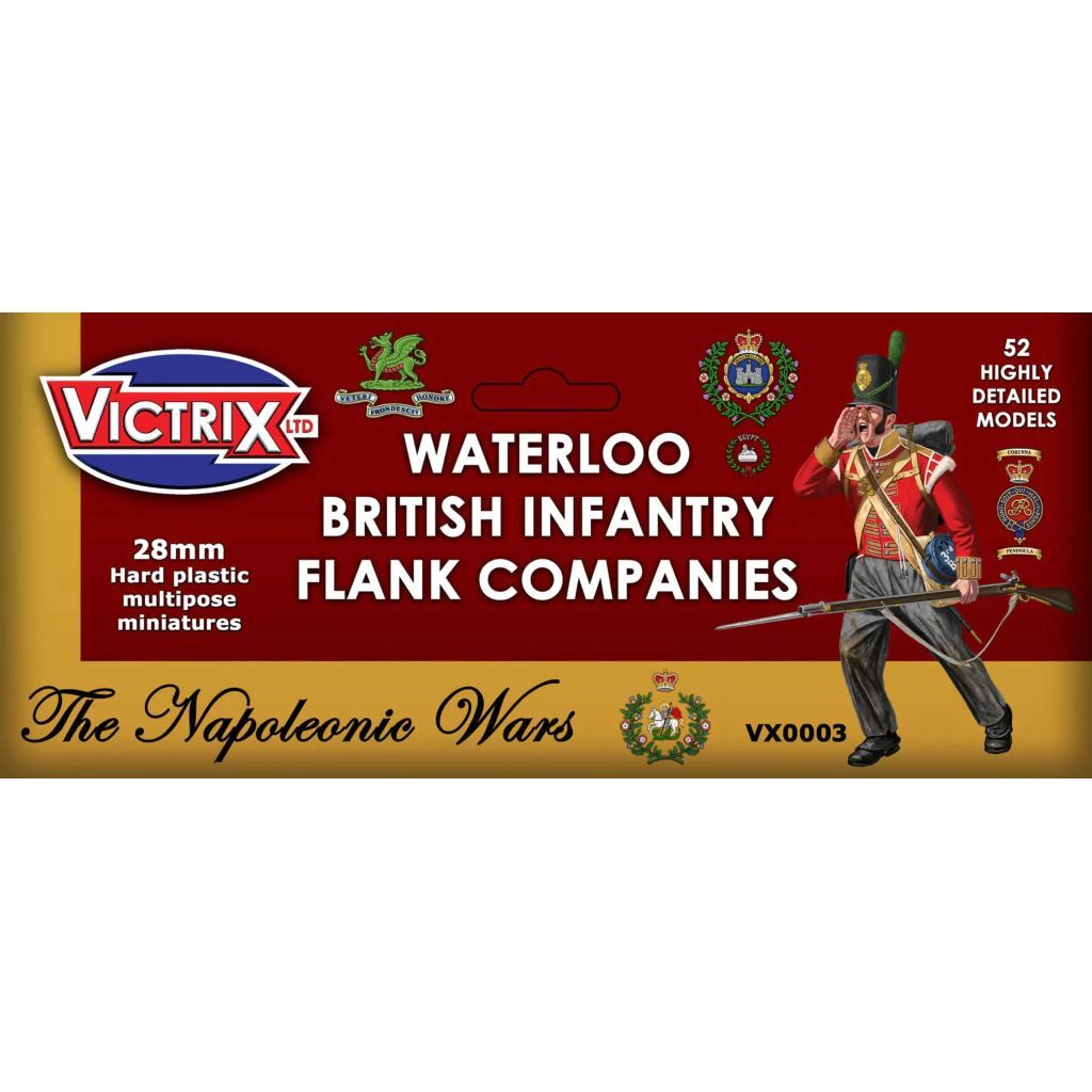 'Waterloo British Infantry Flank Companies' von Victrix