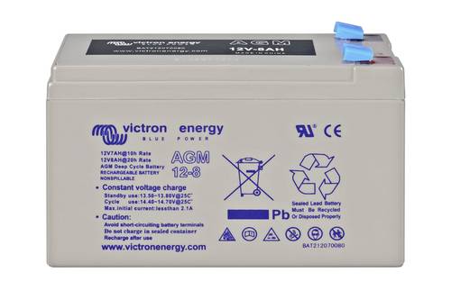 Victron Energy BAT212070084 Solarakku 12V 8Ah Blei-Gel (B x H x T) 151 x 101 x 65mm Wartungsfrei von Victron Energy