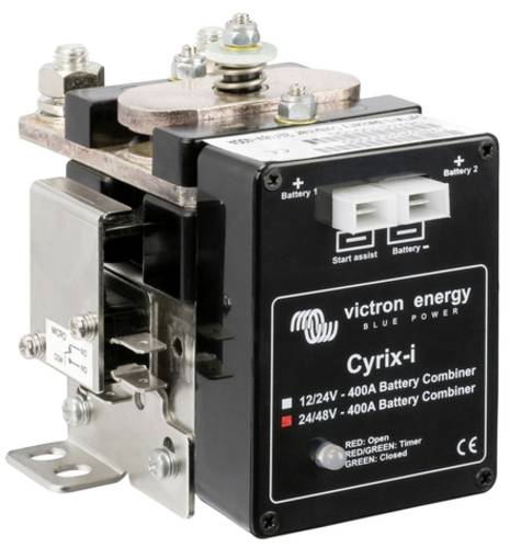 Victron Energy Cyrix-i 24/48V 400A Relais Nennspannung: 24 V, 48V Schaltstrom (max.): 400A 1St. von Victron Energy