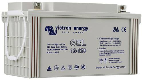 Victron Energy Gel Deep-Cycle BAT412126101 Bleiakku 12V 265Ah Blei-Gel (B x H x T) 520 x 233 x 268mm von Victron Energy