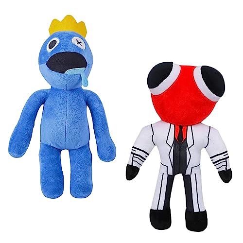 2PCs Rainbow Friends Plüsch. Regenbogen Freunde Plüschpuppen. Weiche Puppe Regenbogenfreunde als Geschenk für Jungen und Mädchen. Blue und Red. 2PCs Rainbow Friends Plüsch. Regenbogen Freunde Plüschpuppen. Weiche Puppe Regenbogenfreunde als Geschenk für Jungen und Mädchen. Blue und Red. von Vicyol S&D