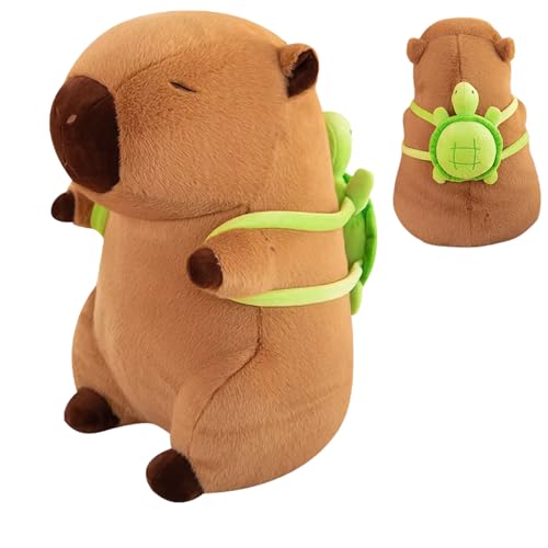 Vicyol S&D Capybara-Plüschtier, 34 cm. Capybara-Puppe mit Rucksack. Stofftier für Kinder. Kuscheltier Wasserschwein. Ideal als Geburtstags Vicyol S&D Capybara-Plüschtier, 34 cm. Capybara-Puppe mit Rucksack. Stofftier für Kinder. Kuscheltier Wasserschwein. Ideal als Geburtstags von Vicyol S&D