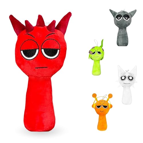 Vicyol S&D Sprun-Ki Plüschtier. Süßes Anime-Plüschtier. Kinder-Horror-Plüschpuppe. Plüschpuppe mit Spielfigur. Sammler-Plüschpuppe für Kinder und Erwachsene. (1Ud Raddy) von Vicyol S&D