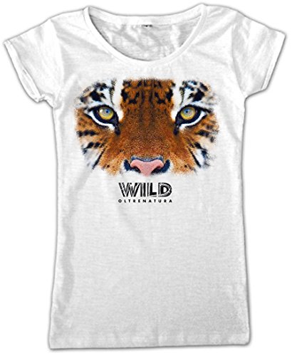 Video Delta – Wild Tiger Shirt, Damen, in Größe M von Video Delta