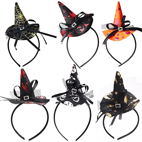 Haarband Stirnband 6 Stücke Haarbänder Haarreif Halloween Stirnbänder Skelett Kürbis Stirnband Kunststoff Haar Stirnband Kostüm Dress up Haarschmuck für Mädchen & Frauen Halloween Party,Feier Dress Up Haarband Stirnband 6 Stücke Haarbänder Haarreif Halloween Stirnbänder Skelett Kürbis Stirnband Kunststoff Haar Stirnband Kostüm Dress up Haarschmuck für Mädchen & Frauen Halloween Party,Feier Dress Up von Vidillo