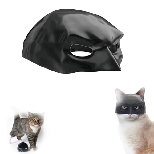Viechoes BatcatMaske,katzenmaske,Lustige Fledermaus maske für Katzen,Halloween-Katzendekoration,Interessante dekoration für Katzen Viechoes BatcatMaske,katzenmaske,Lustige Fledermaus maske für Katzen,Halloween-Katzendekoration,Interessante dekoration für Katzen von Viechoes