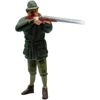 Viessmann Modelltechnik H0 Jäger mit Gewehr (simuliertes Mündungsfeuer) Bemalt von Viessmann Modelltechnik