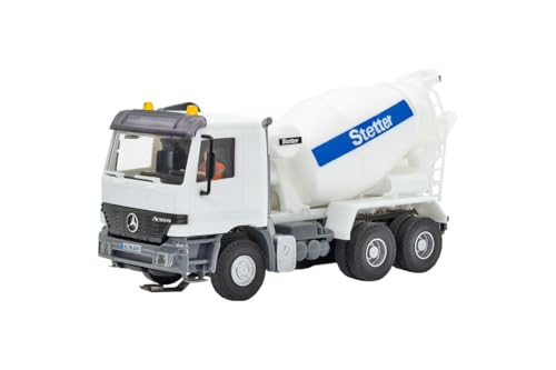 8031 MB ACTROS 3-achs Betonmischer mit Rundumleuchten, Funktionsmod. von Viessmann