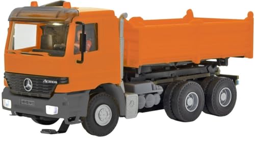 8041 H0 CarMotion MB ACTROS 3-achs Muldenkipper, Rundum-leuchten, orange von Viessmann