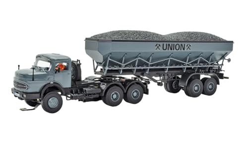 Viessmann CarMotion MB Traktoreinheit & Union Kohlekipper Anhänger - H0 (1:87) - Batteriebetrieben - Kind (6-12 Jahre) - Unisex Viessmann CarMotion MB Traktoreinheit & Union Kohlekipper Anhänger - H0 (1:87) - Batteriebetrieben - Kind (6-12 Jahre) - Unisex von Viessmann