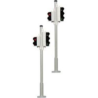 VIESSMANN 5095 H0 Verkehrsampel mit Fußgängerampel und LEDs, 2 Stück VIESSMANN 5095 H0 Verkehrsampel mit Fußgängerampel und LEDs, 2 Stück von Viessmann
