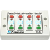 VIESSMANN 5549 Universal-Tasten-Stellpult, rückmeldefähig, 2-begriffig VIESSMANN 5549 Universal-Tasten-Stellpult, rückmeldefähig, 2-begriffig von Viessmann