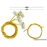 VIESSMANN 6003 Beleuchtungs-Set für kibri Garage Haus Anna 38338 von Viessmann