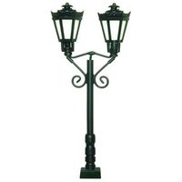 VIESSMANN 60731 H0 Parklaterne zweiflammig, schwarz, Kontaktstecksockel, 2 LEDs warmweiß VIESSMANN 60731 H0 Parklaterne zweiflammig, schwarz, Kontaktstecksockel, 2 LEDs warmweiß von Viessmann