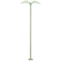 VIESSMANN 6084 H0 Moderne Bahnsteigleuchte doppelt, 2 LEDs weiß von Viessmann