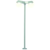 VIESSMANN 6097 H0 Straßenleuchte modern, doppelt, 2 LEDs weiß von Viessmann