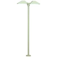 VIESSMANN 6484 N Moderne Bahnsteigleuchte doppelt, 2 LEDs weiß von Viessmann