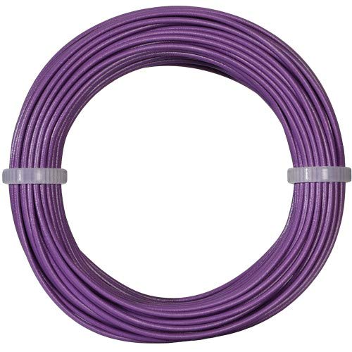 VIESSMANN 6867 - Kabelring, Litze 10m, 0,14 mm², Farbe lila von Viessmann