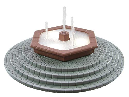 Viessmann 1316" H0 Mehrstrahliger Zierbrunnen mit LED-Beleuchtung, bewegt Fahrzeug von Viessmann