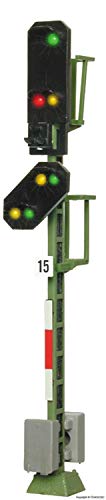 Viessmann 4015 - H0 Licht-Einfahrsignal mit Vorsignal Viessmann 4015 - H0 Licht-Einfahrsignal mit Vorsignal von Viessmann