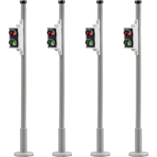 Viessmann 5096 H0 Fußgängerampel, 4 Stück, nur passend zu 5095 Viessmann 5096 H0 Fußgängerampel, 4 Stück, nur passend zu 5095 von Viessmann