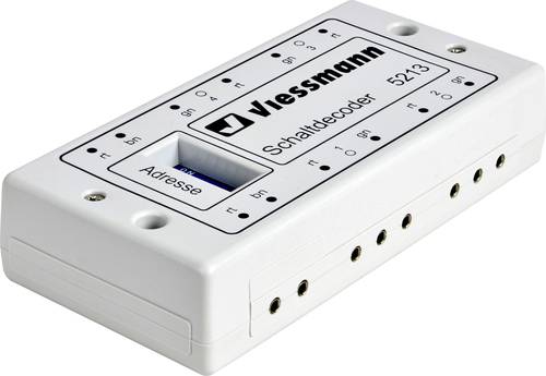 Viessmann Modelltechnik 5213 Schaltdecoder Baustein, ohne Kabel, ohne Stecker von Viessmann Modelltechnik