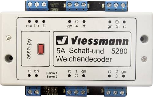 Viessmann Modelltechnik 5280 Schalt- und Weichendecoder Baustein von Viessmann Modelltechnik