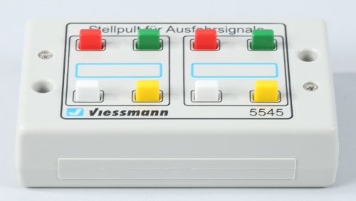 Viessmann 5545 - Tasten-Stellpult für Ausfahrsignale Viessmann 5545 - Tasten-Stellpult für Ausfahrsignale von Viessmann