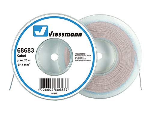 Viessmann 68683 Kabel 25 m, 0,14 mm², grau Viessmann 68683 Kabel 25 m, 0,14 mm², grau von Viessmann