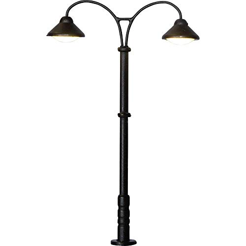 Viessmann 6909 Bahnsteigleuchte, Schwarz von Viessmann