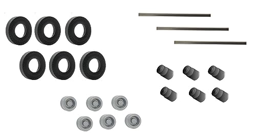 Viessmann 8422 Nachrüst-Set Gummireifen für kibri Anhänger und Auflieger, Einfachbereifung Viessmann 8422 Nachrüst-Set Gummireifen für kibri Anhänger und Auflieger, Einfachbereifung von Viessmann