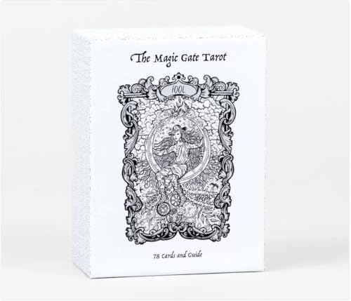 The Magic Gate Tarot-Deck mit Anleitung, okkulte Bilder, Volldeck, für Wahrsagung, psychische Lesungen und Wahrsagerei von Vieux Monde Express
