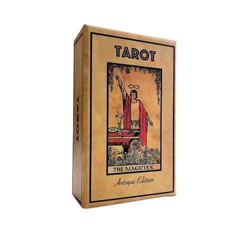 Vieux Monde Express Tarot-Deck & Guide in Antik-Edition, klassisches RWS-Design Vieux Monde Express Tarot-Deck & Guide in Antik-Edition, klassisches RWS-Design von Vieux Monde Express