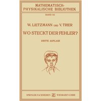 Wo Steckt der Fehler? von Vieweg & Teubner