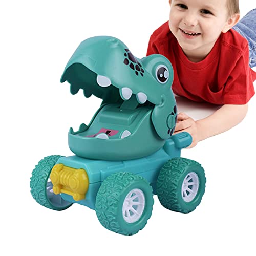 Vigcebit Dinosaurier-Spielzeugauto für Kinder | Ziehen Sie Dinosaurier-Auto-Kind-Spielwaren zurück | Dinosaurier Spielzeugautos Park Cartoon Figuren Geschenk für Jungen und Mädchen (zufälliger Stil) von Vigcebit
