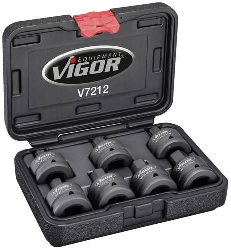Vigor V7212 Schlagschrauber-Steckschlüsseleinsatz-Set V7212 von Vigor